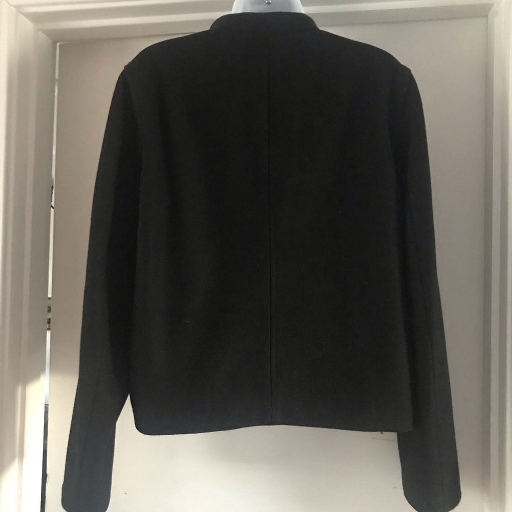 GAP Moto Style Wool blend Jacket - Picture 6 of 12